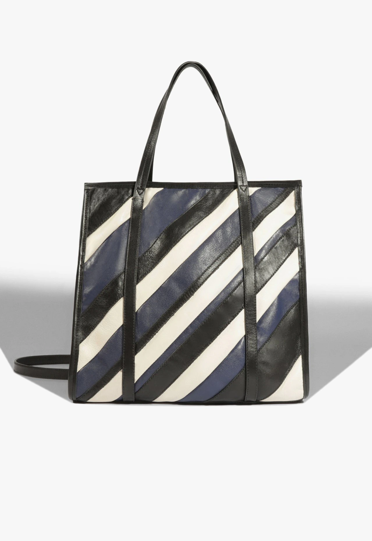 Bolsa Tote Rachel Grande Couro Multicolor