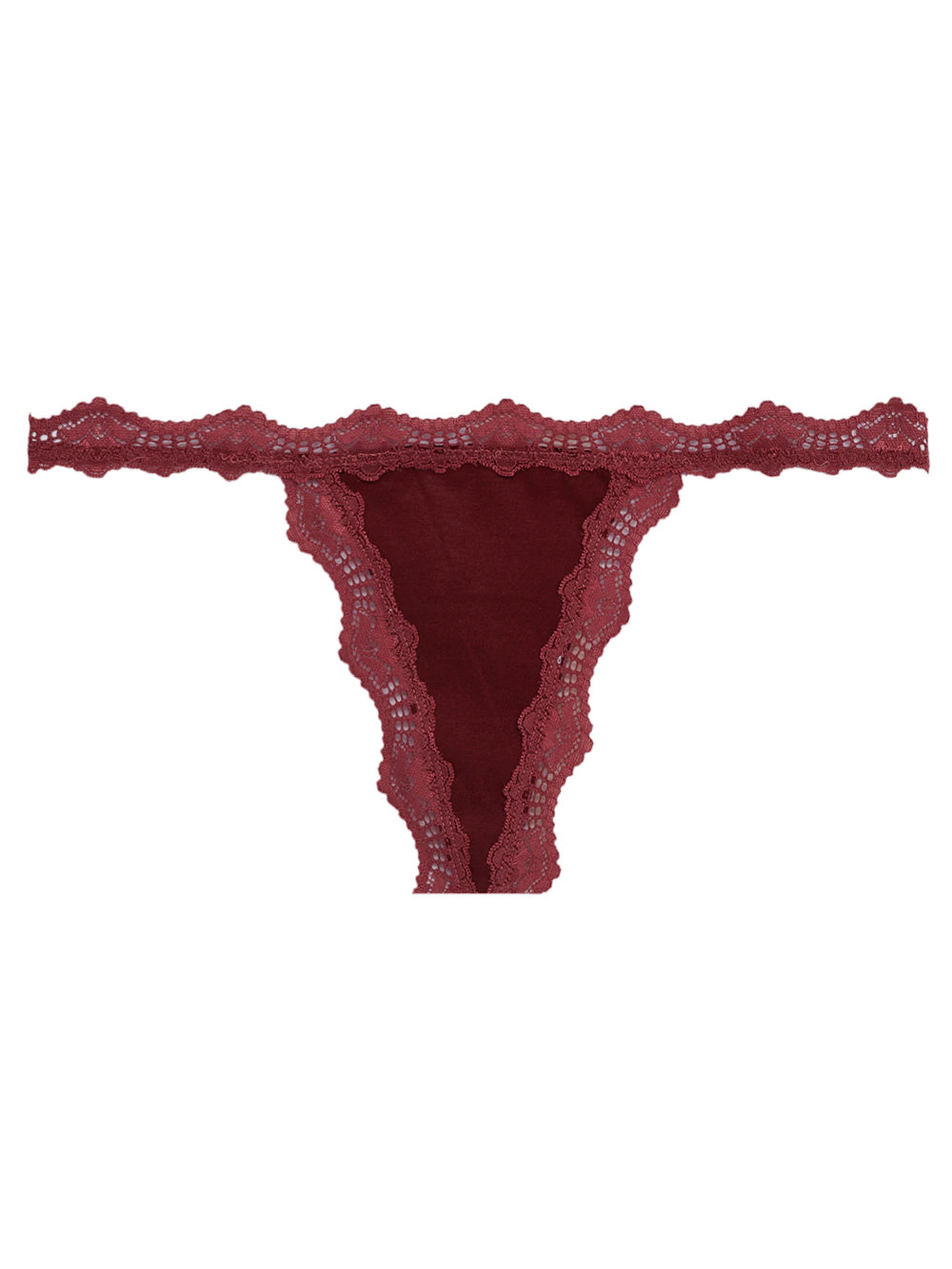Calcinha Fio String Algodão Pop String Vermelho Earth Red