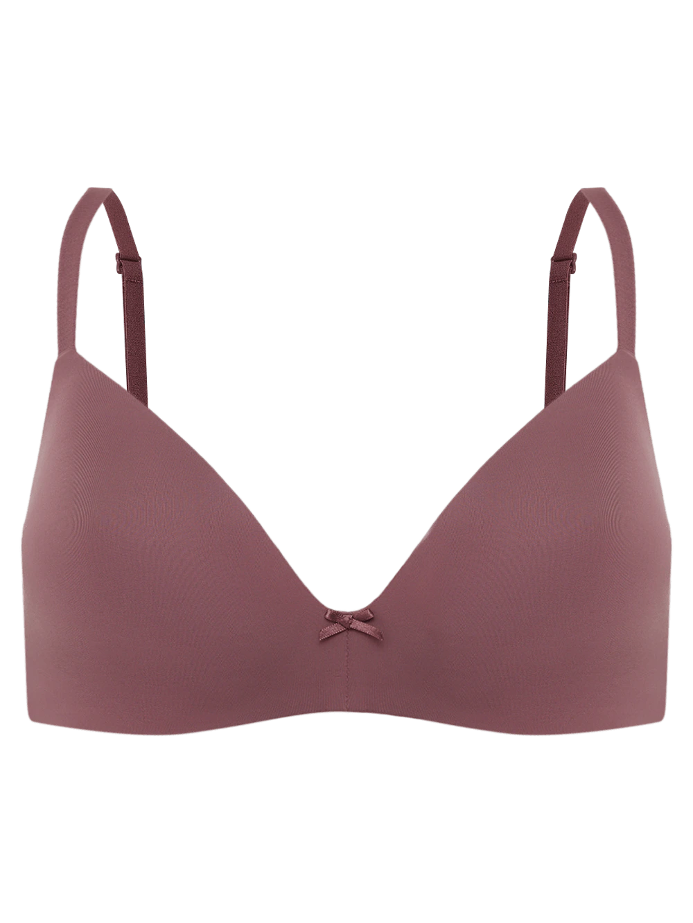Sutiã Triângulo Bojo Essentials Microfibra Rosa Madeira