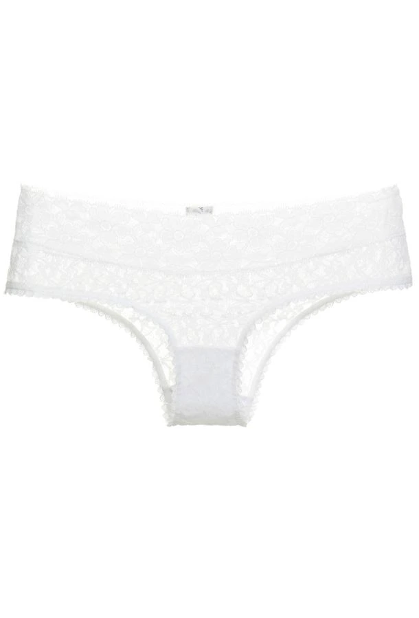 Calcinha Caleçon Renda Sweet Lace Branco