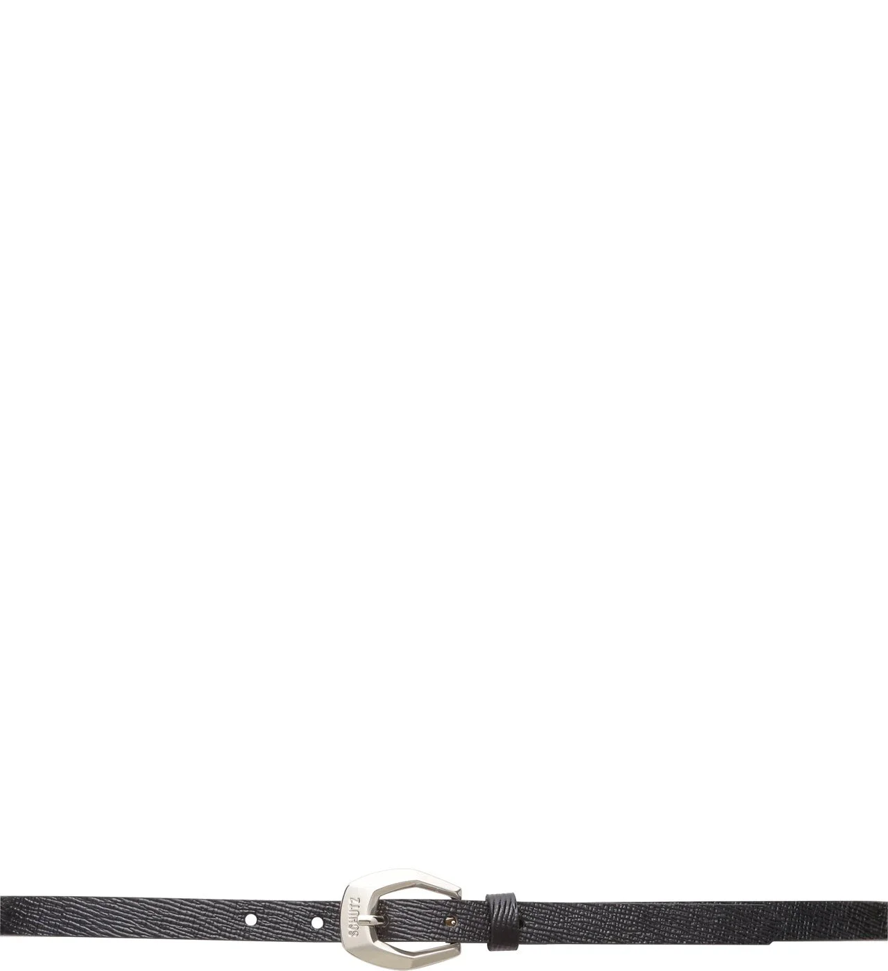Thin Belt Couro Preto
