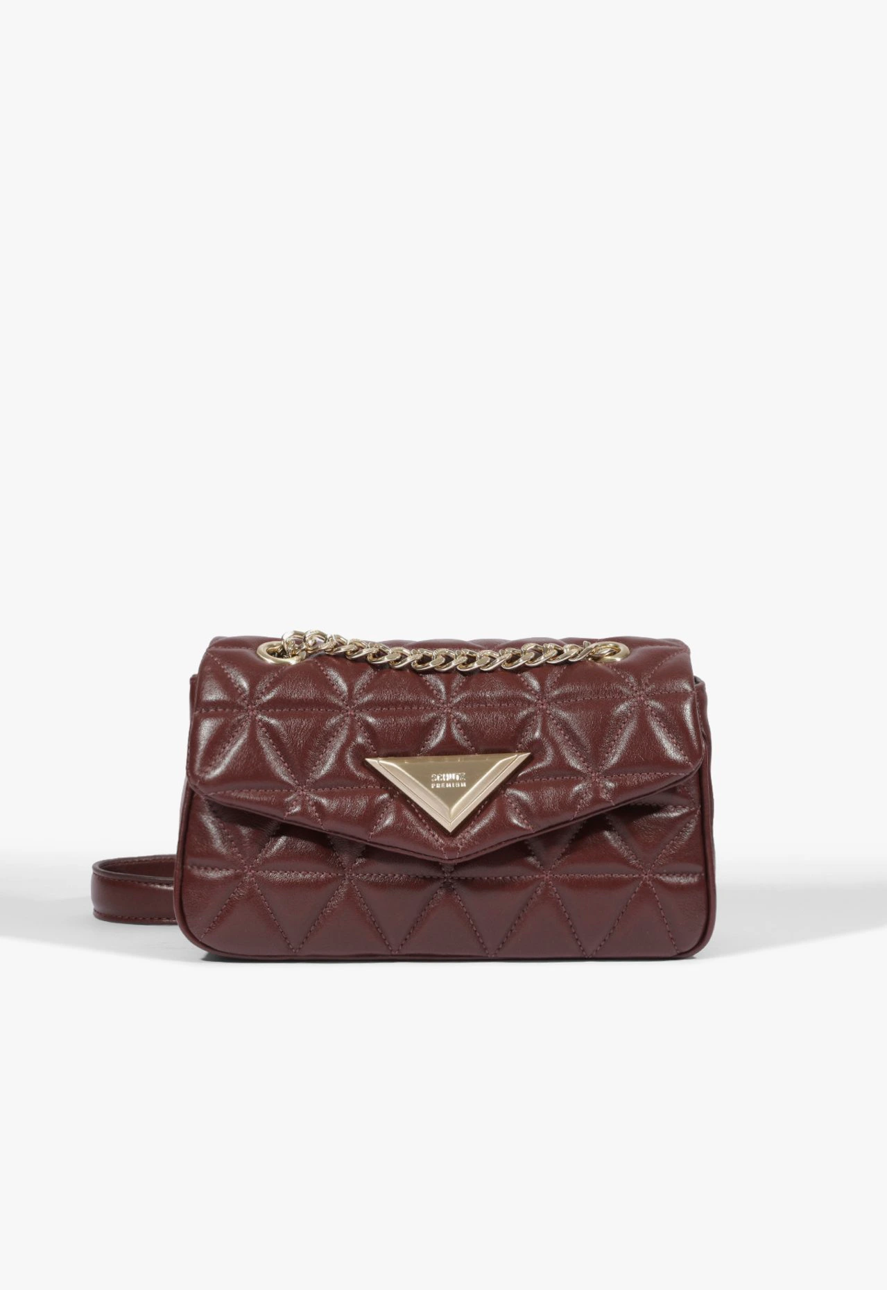 Bolsa Tiracolo Média 944 Couro Vermelha