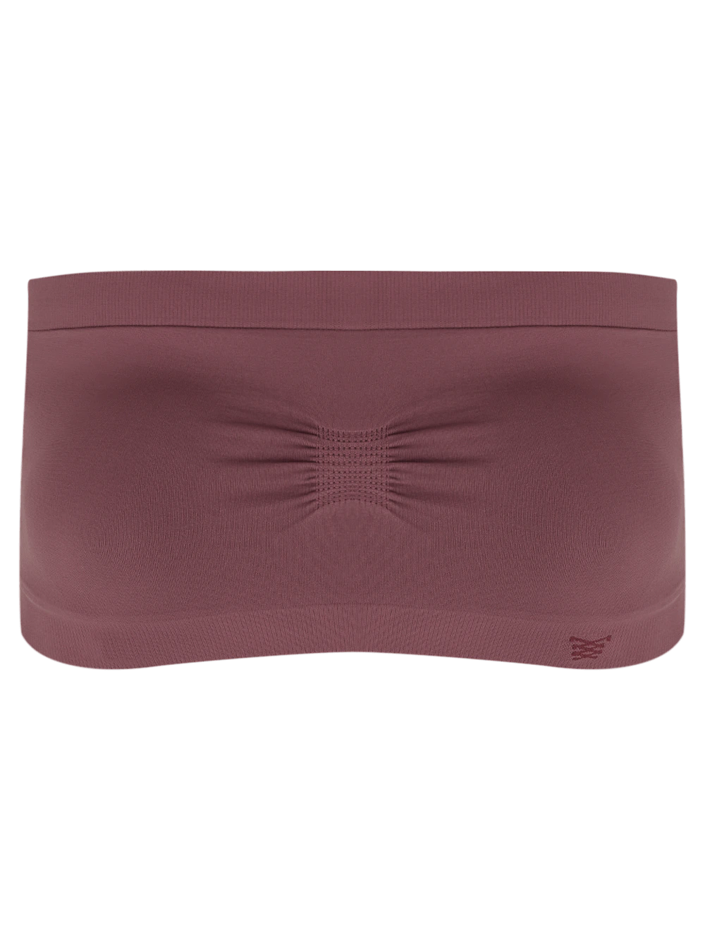Top Faixa Bojo Removível Sem Costura Seamless Slim Rosa Madeira