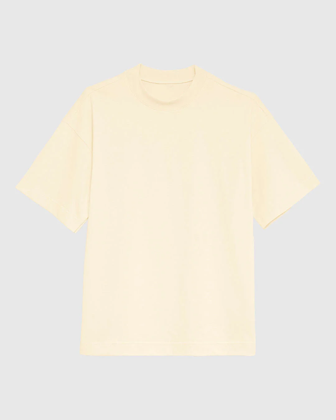 Camiseta Ampla Feminina Cava Deslocada Em Algodão - ENFIM