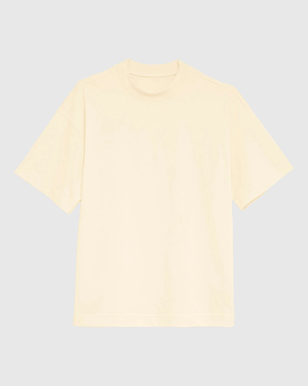 Camiseta Ampla Feminina Cava Deslocada Em Algodão - ENFIM