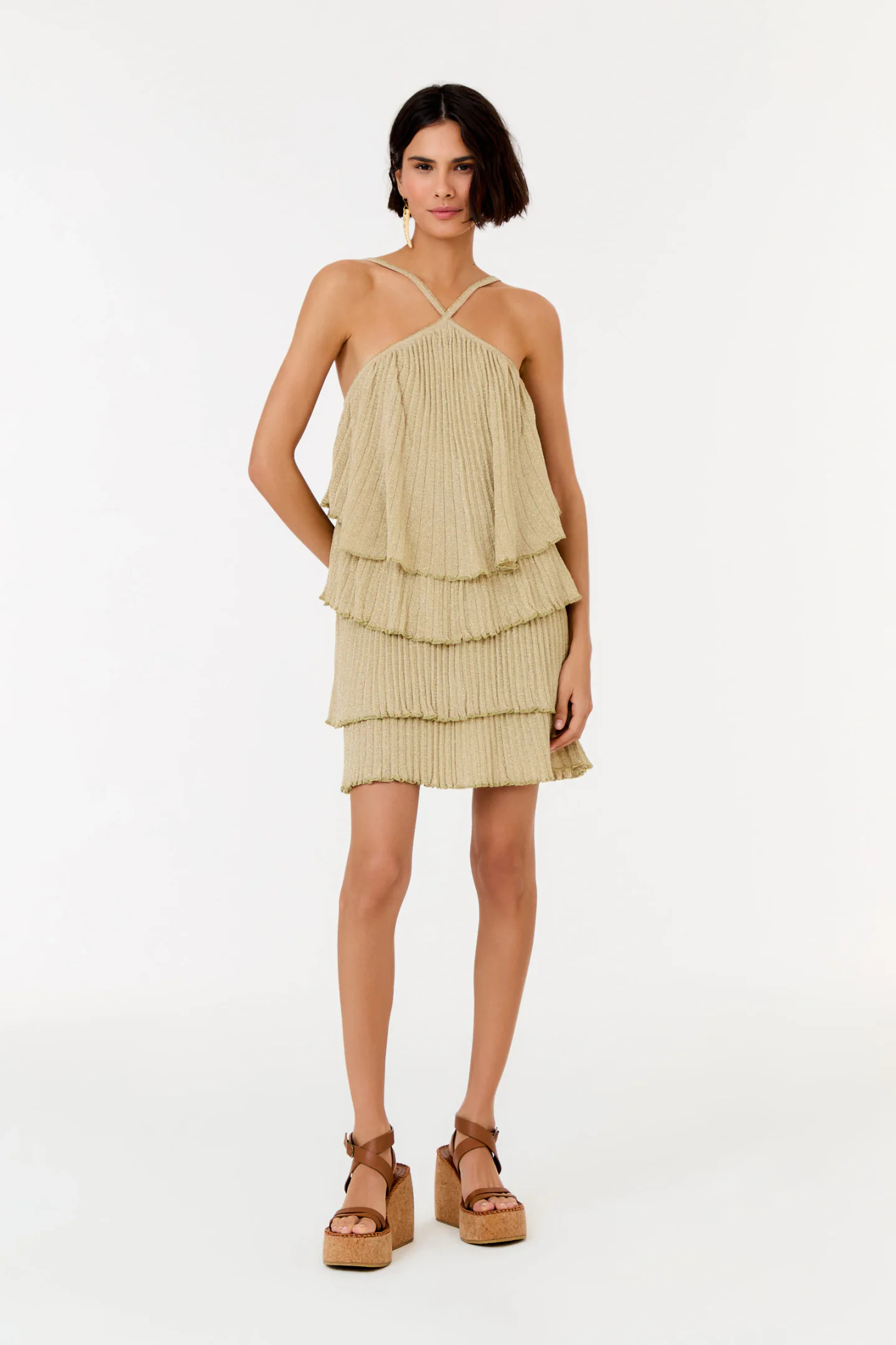 Vestido Tricot Mini Camadas