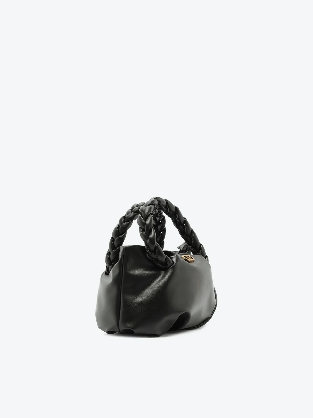 Bolsa Tiracolo Pequena Tira Corda Preta