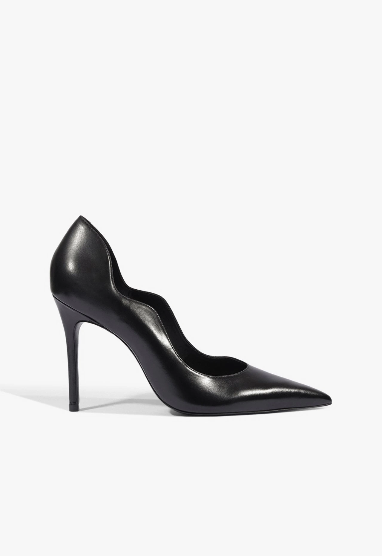 Scarpin Ophelia Couro Preto