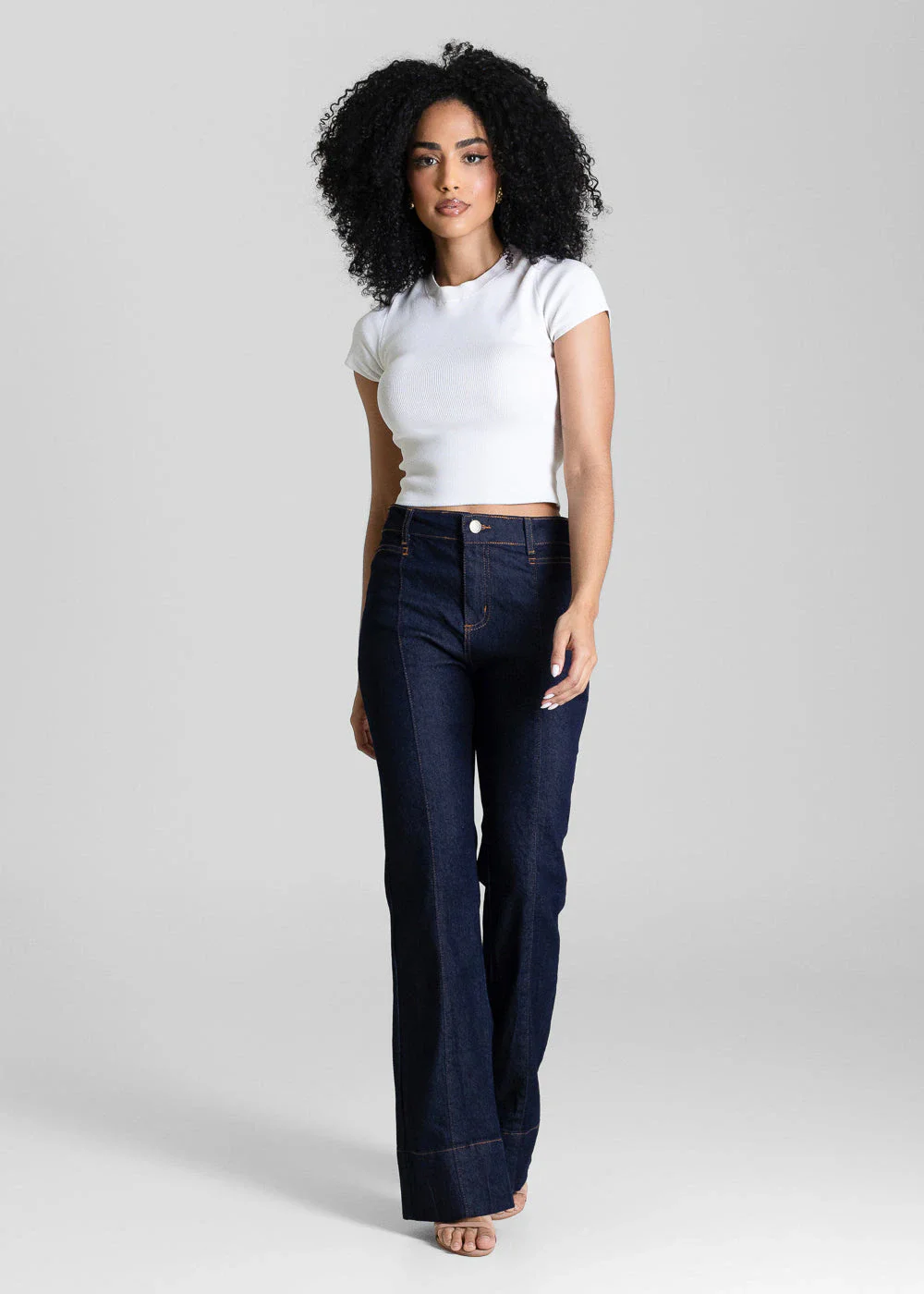 Calça Jeans Sawary Boot Cut - 284081 AZUL