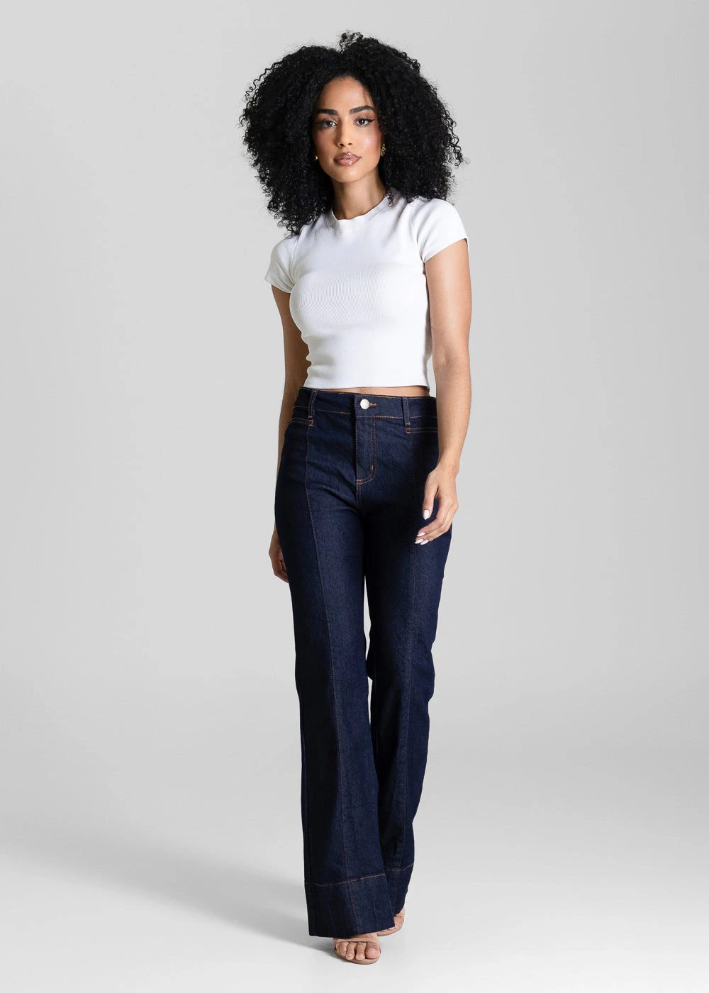 Calça Jeans Sawary Boot Cut - 284081 AZUL
