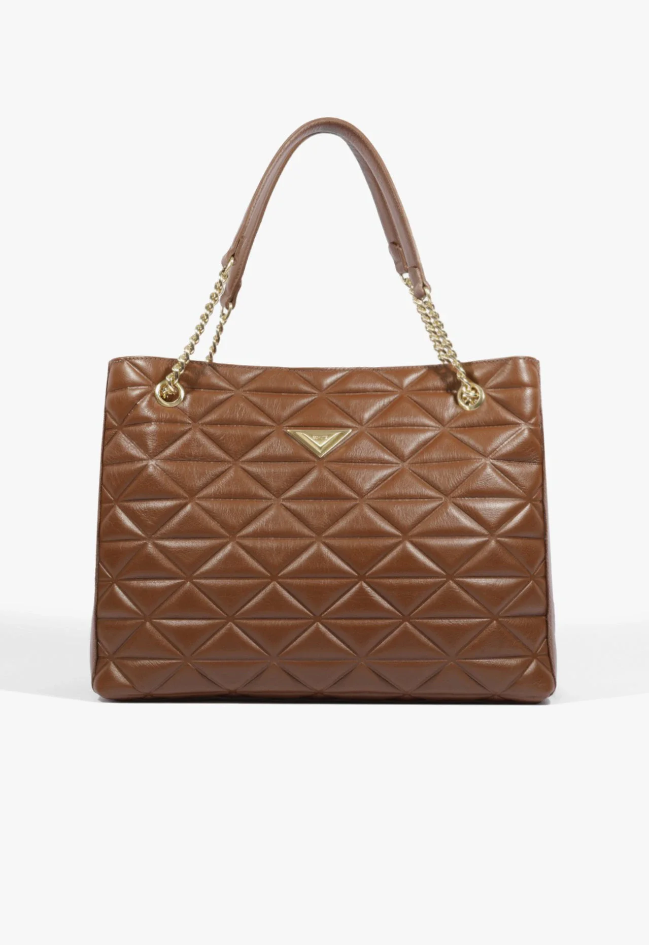 Bolsa Jossie Grande Couro Marrom