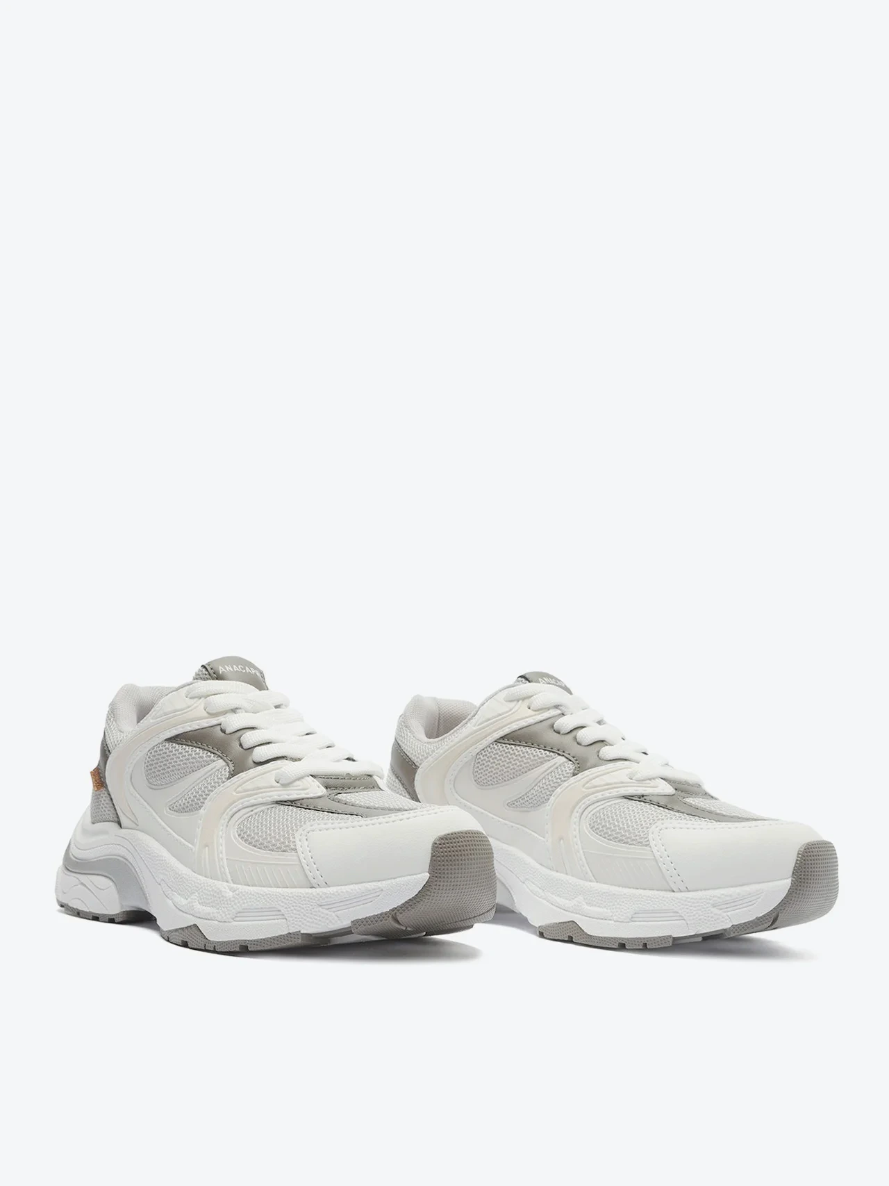 Tênis Chunky Ultra Sport Branco e Cinza