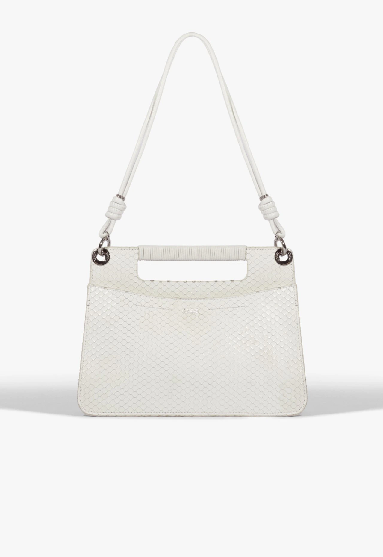 Bolsa Shoulder Textura Branco