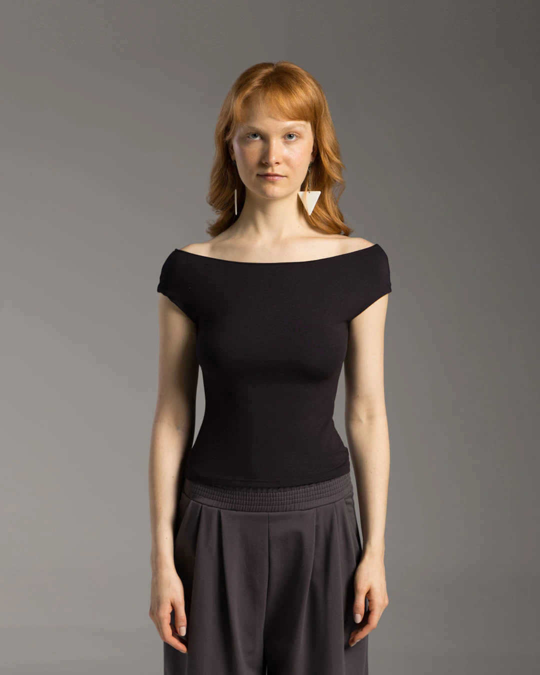 Blusa Tech Modal Ombro A Ombro Feminina - BASICAMENTE