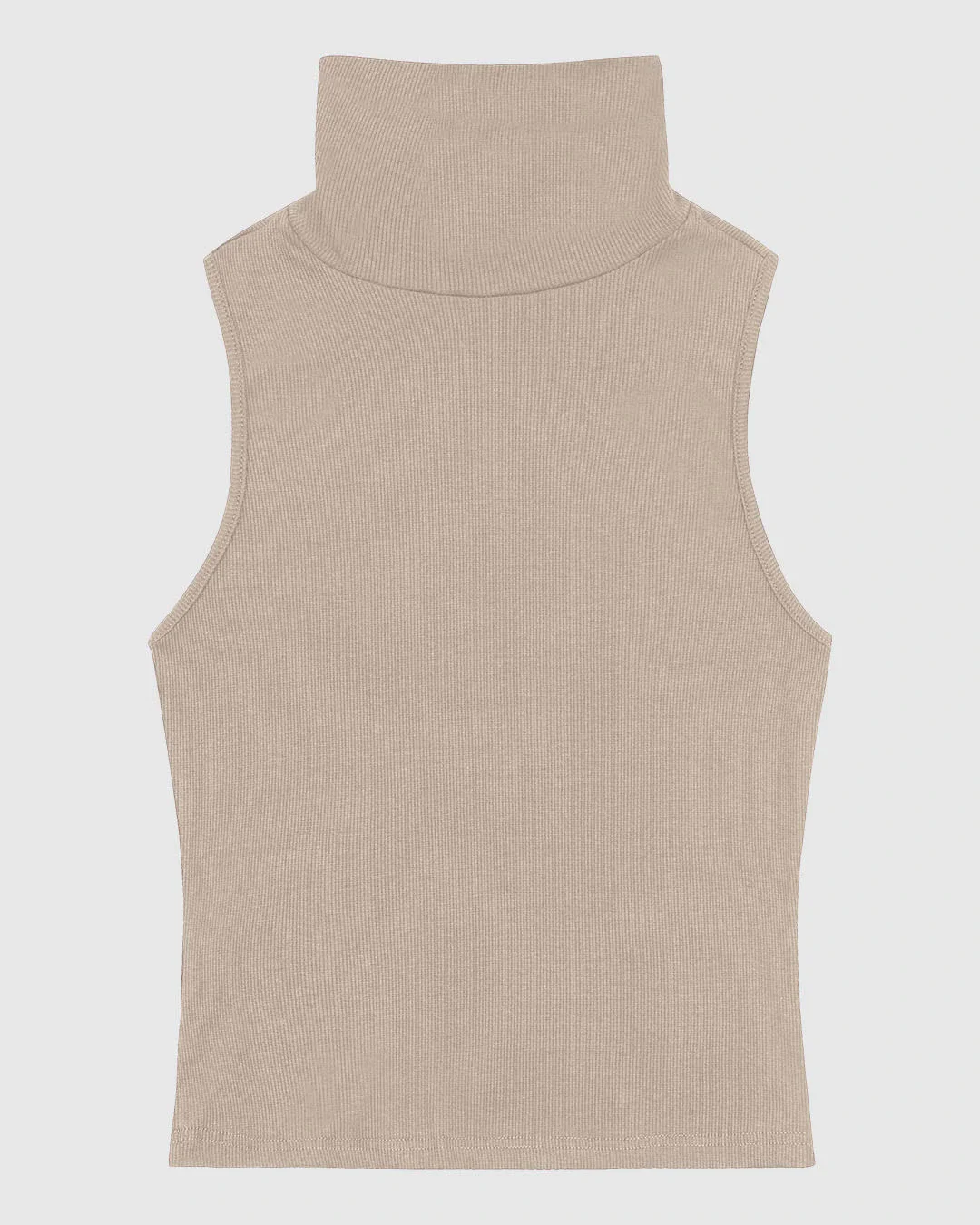 Blusa Básica Feminina Gola Alta Em Ribana - ENFIM