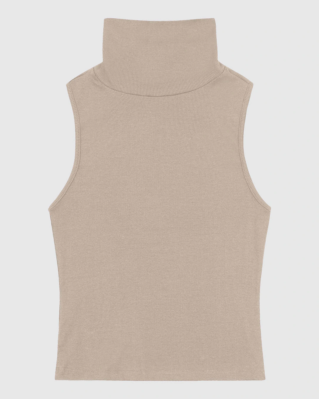 Blusa Básica Feminina Gola Alta Em Ribana - ENFIM