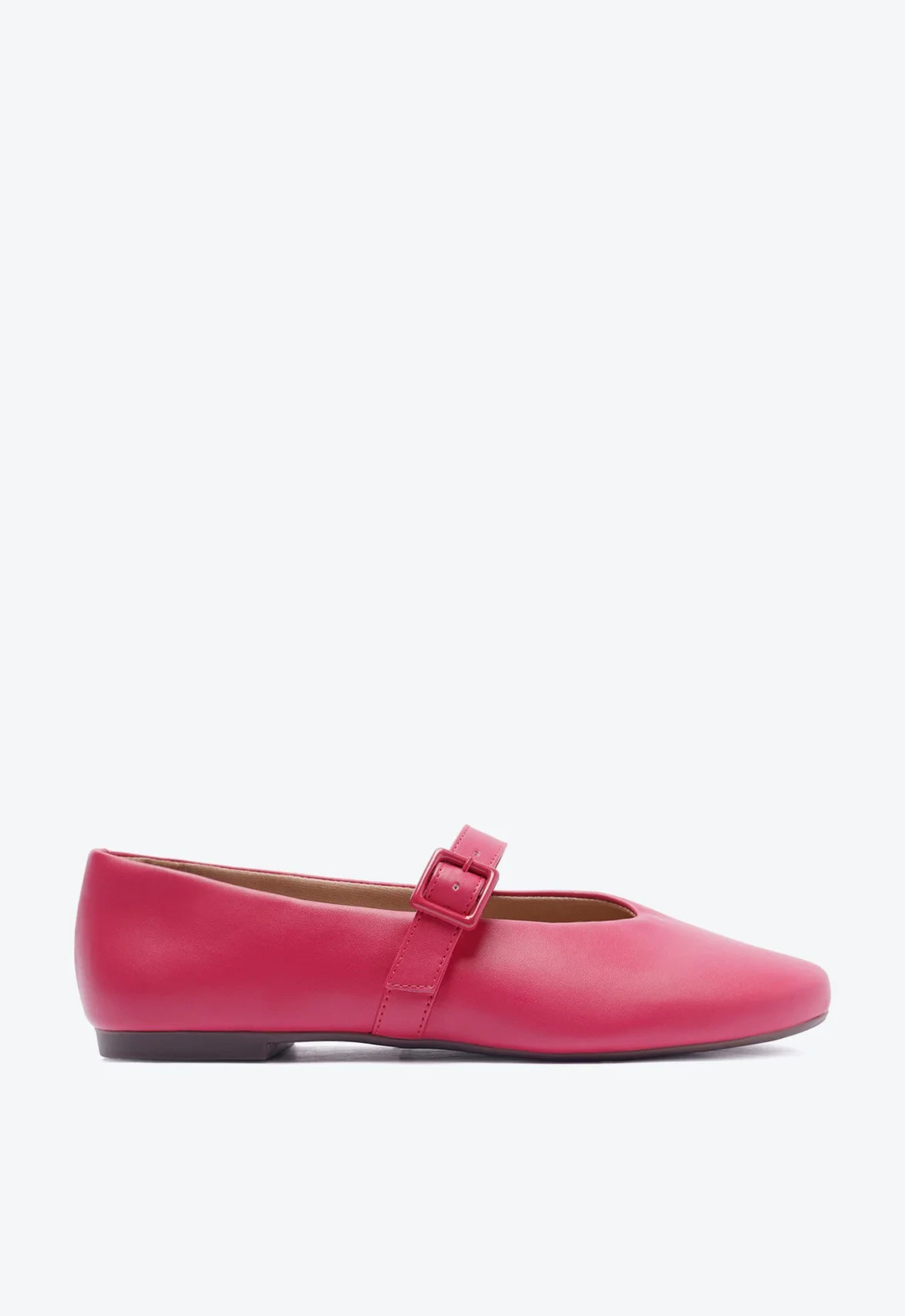 Sapatilha Boneca Corte Redondo Rosa
