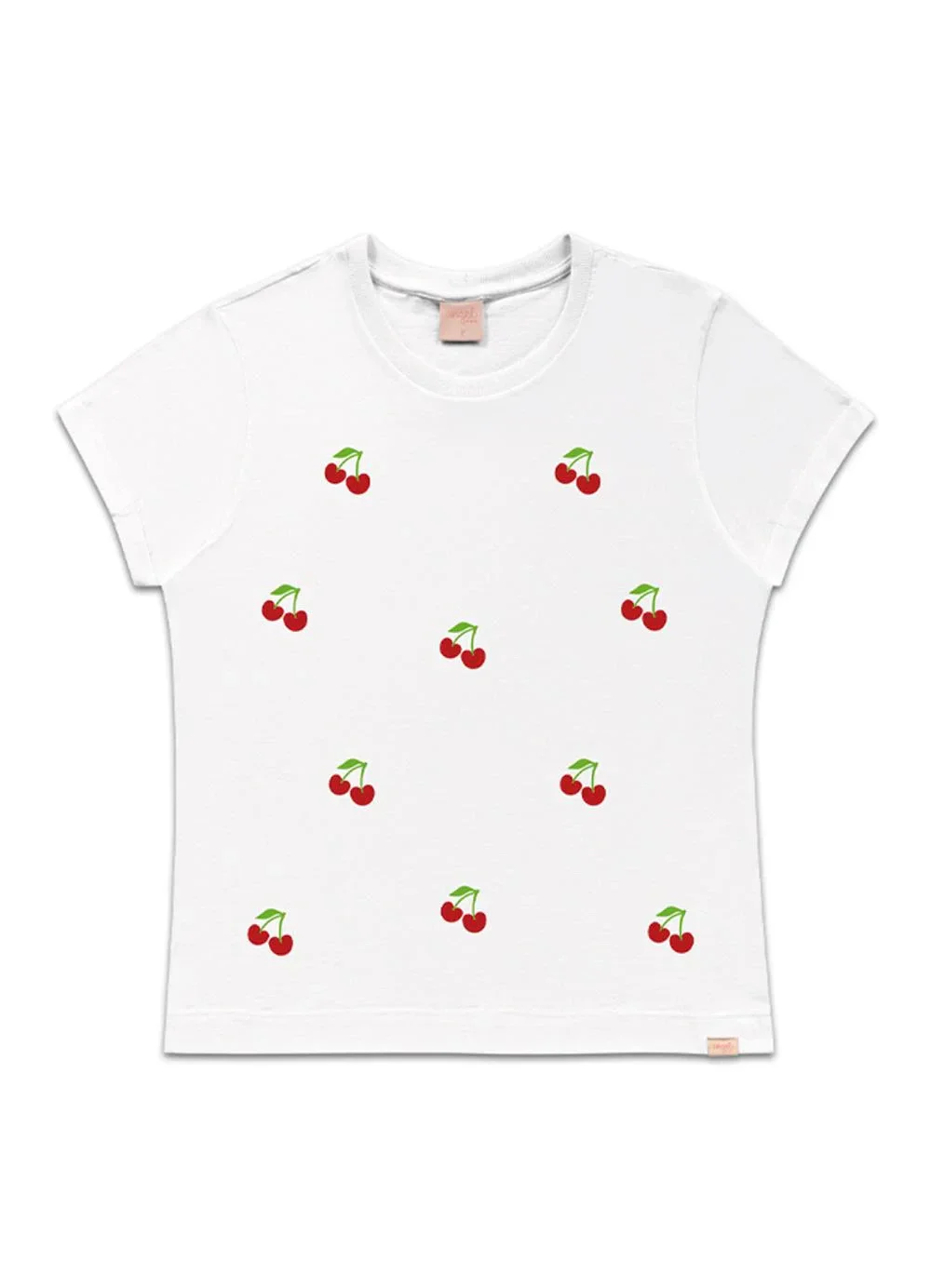 Angel - Blusa Frutinhas Branco