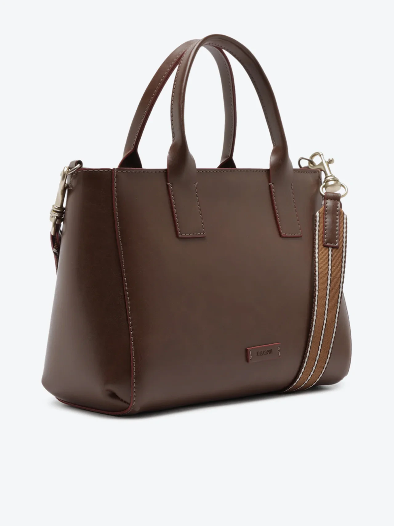 Bolsa Tote Grande Raven Marrom