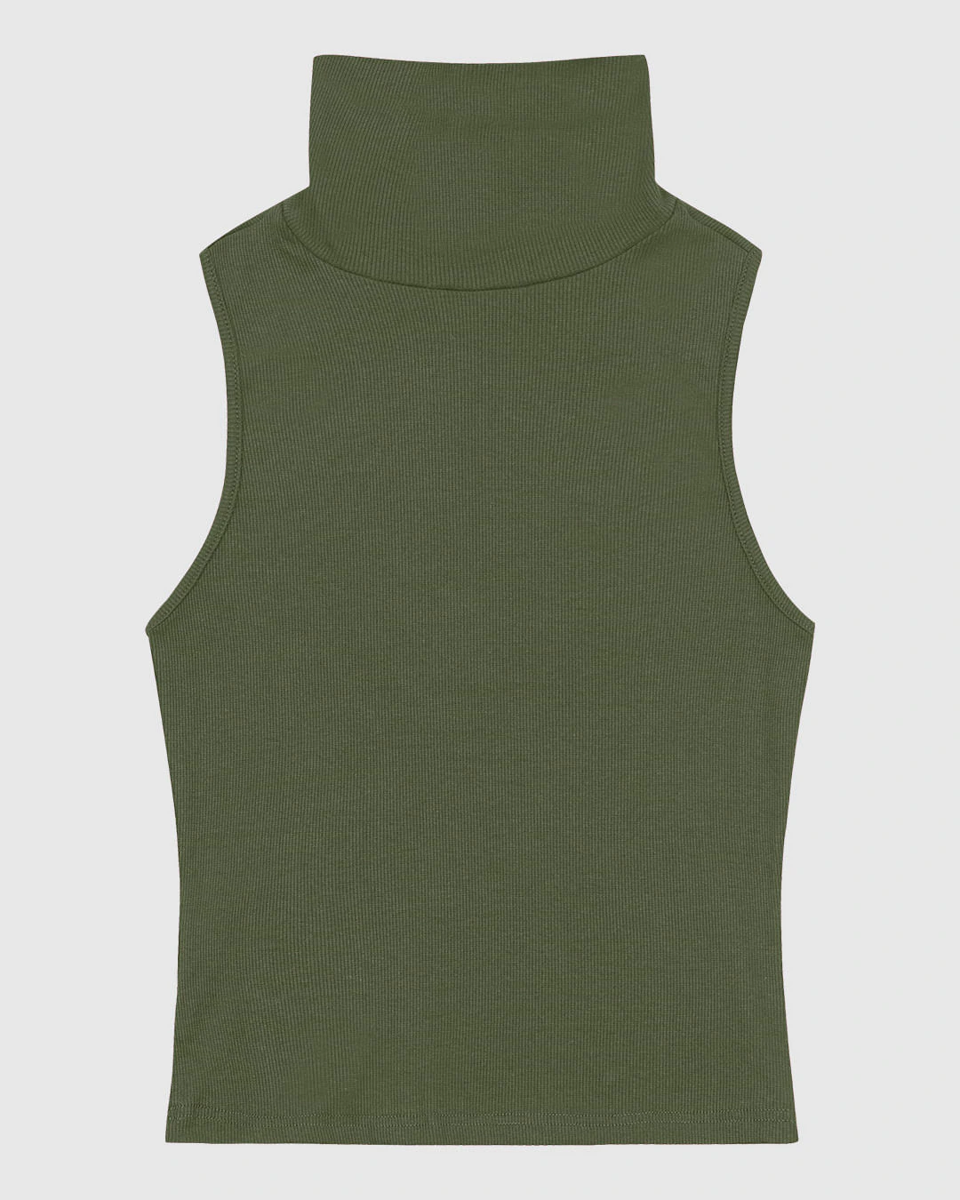 Blusa Básica Feminina Gola Alta Em Ribana - ENFIM