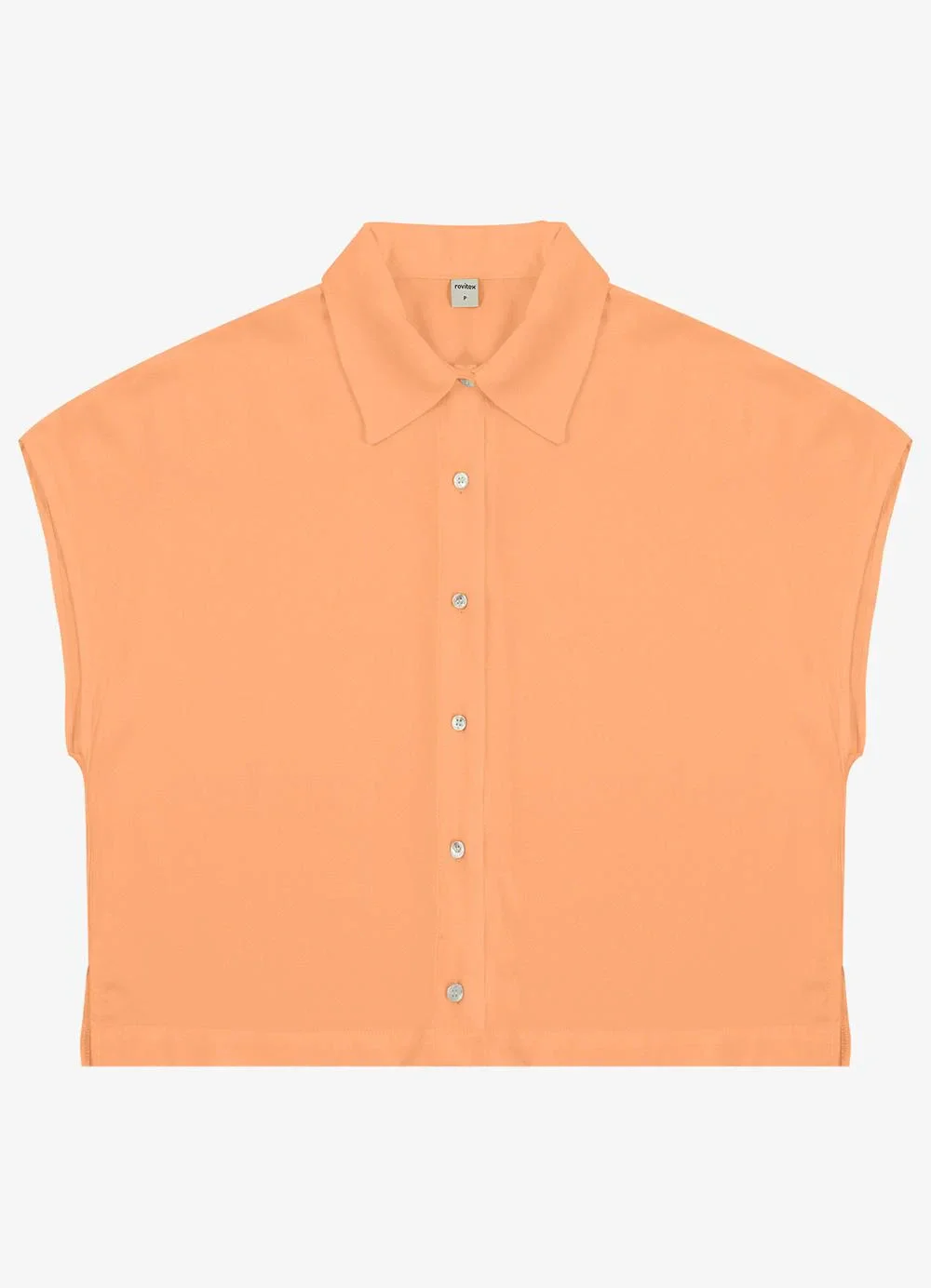 Rovitex - Camisa Feminina Viscose Laranja
