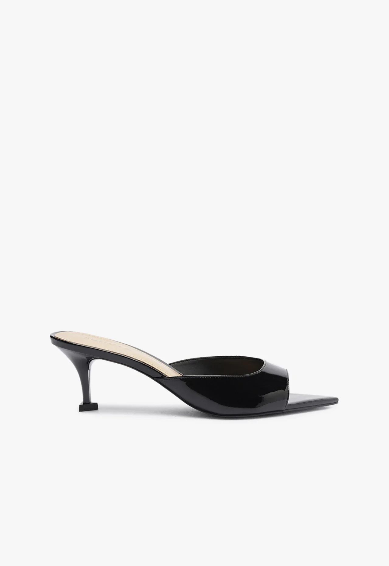 Tamanco Mule Robin Verniz Preto