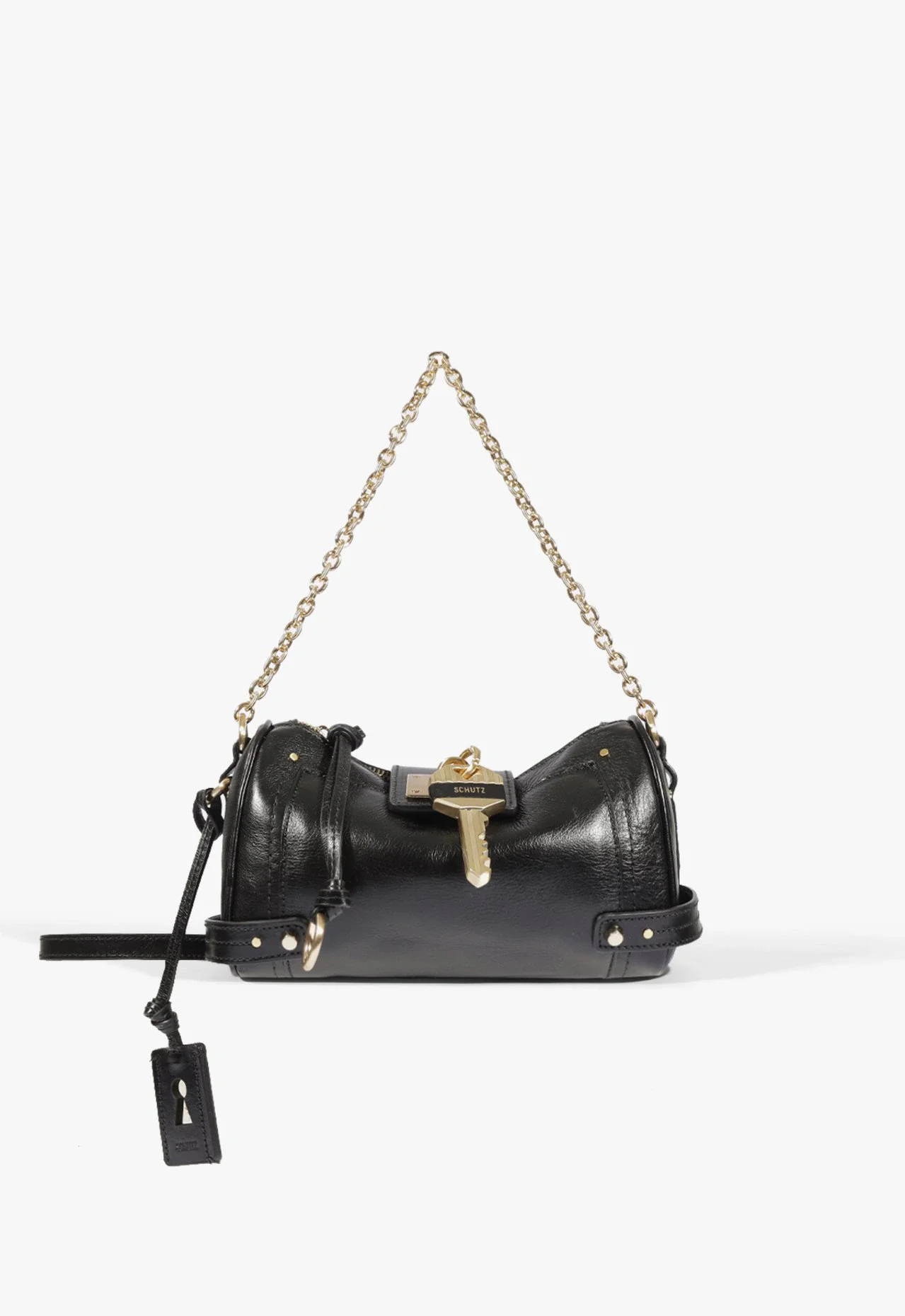 Bolsa Tiracolo The Secret Couro Preto