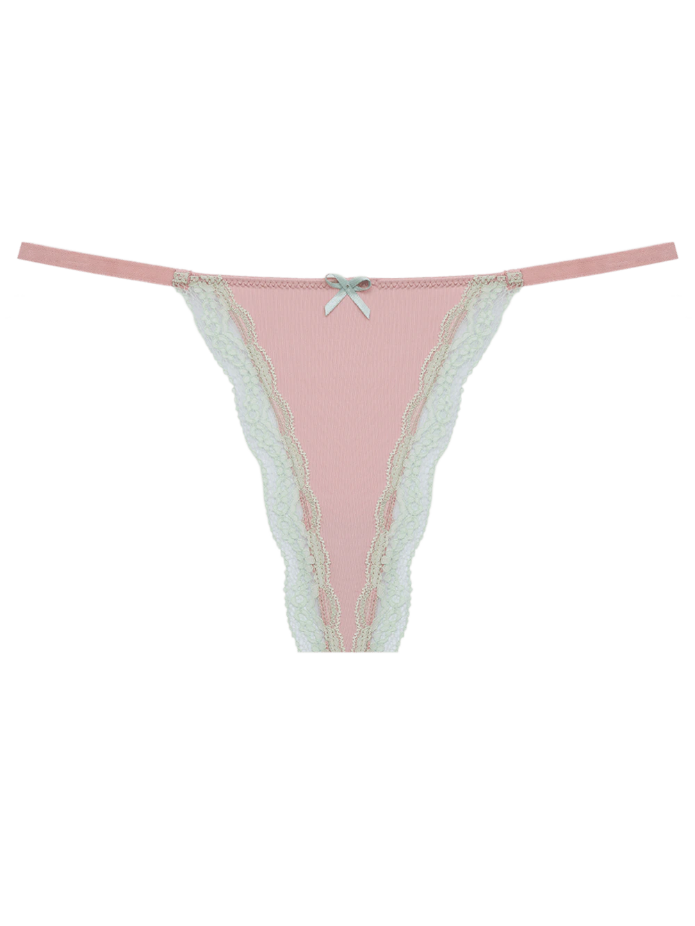 Calcinha Fio String Microfibra Pop Colors Rosa Pale Mauve