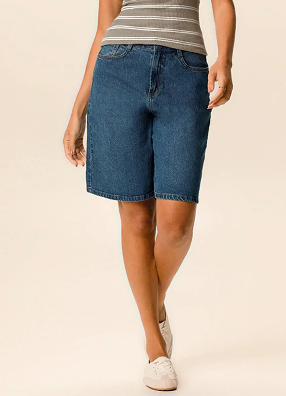 Malwee - Bermuda Jorts Jeans Azul