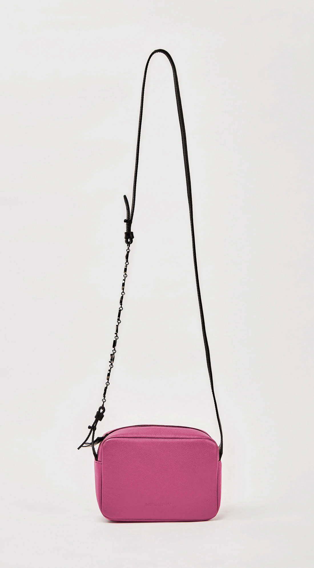 Bolsa Morena Rosa Crossbody Detalhe Alça Roxo