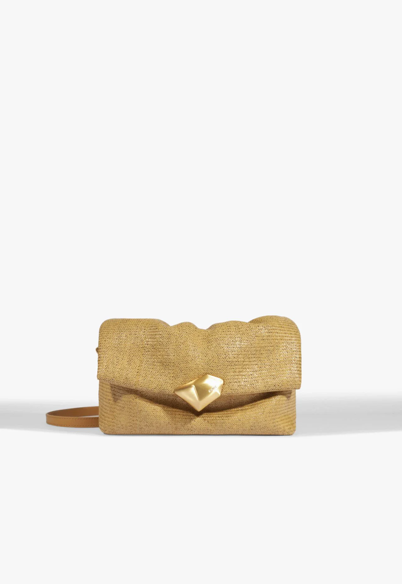 Bolsa Tiracolo Bubble Pequena Nature Nude