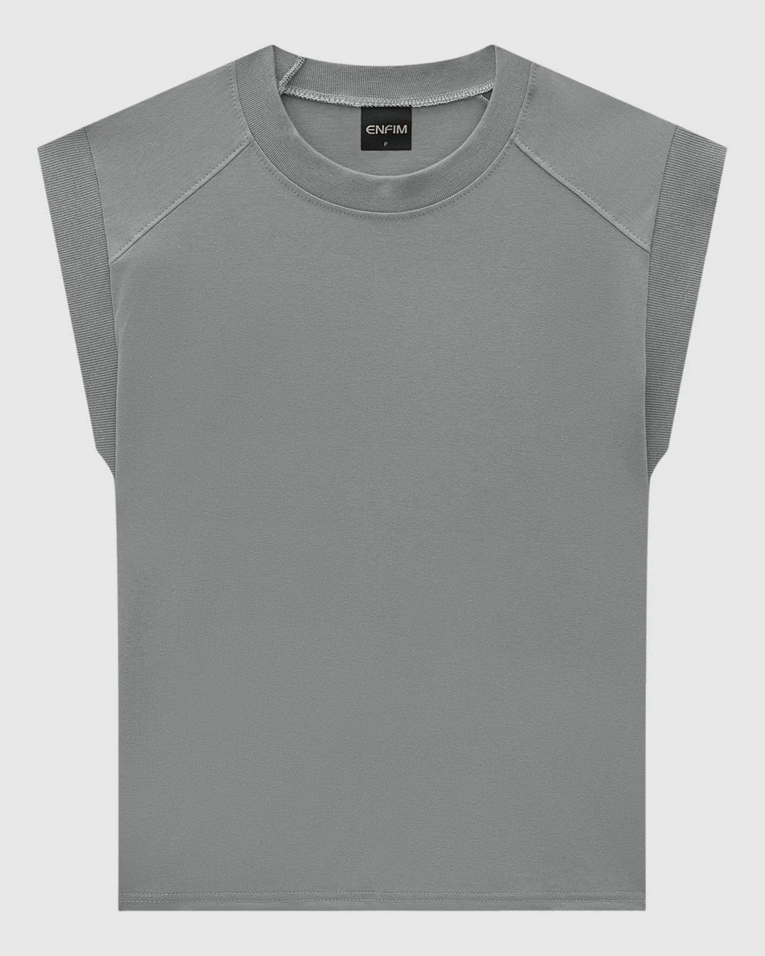 T-Shirt Feminina Muscle Tee Em Algodão - ENFIM