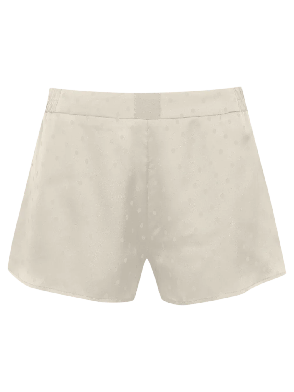 Shorts Cetim Taylor Ecru