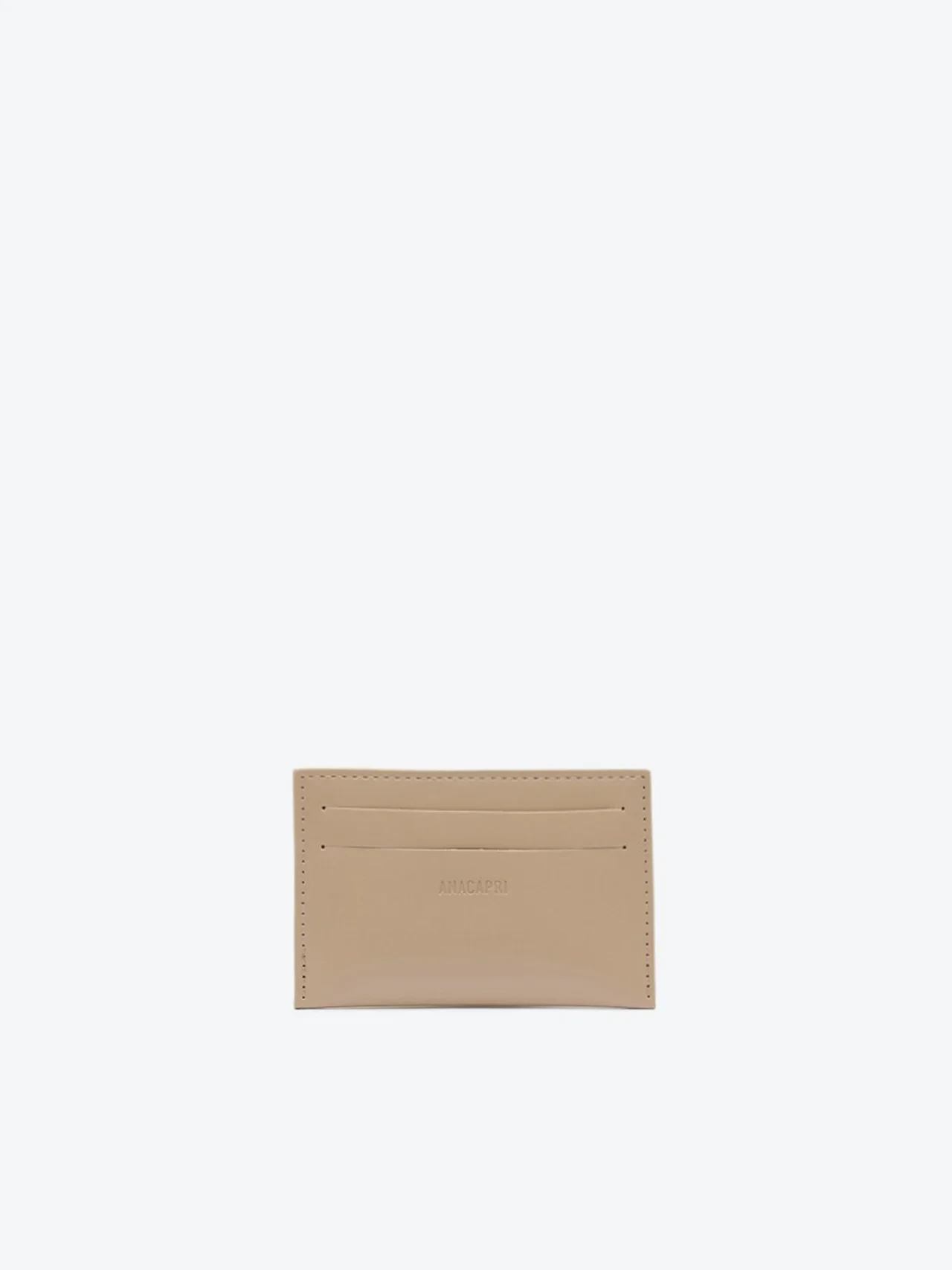 Porta Cartão Pequena Neutral Bege
