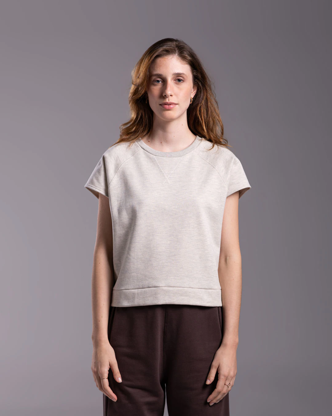 Tech T-Shirt Moletom Stretch Noliquid Feminina - BASICAMENTE