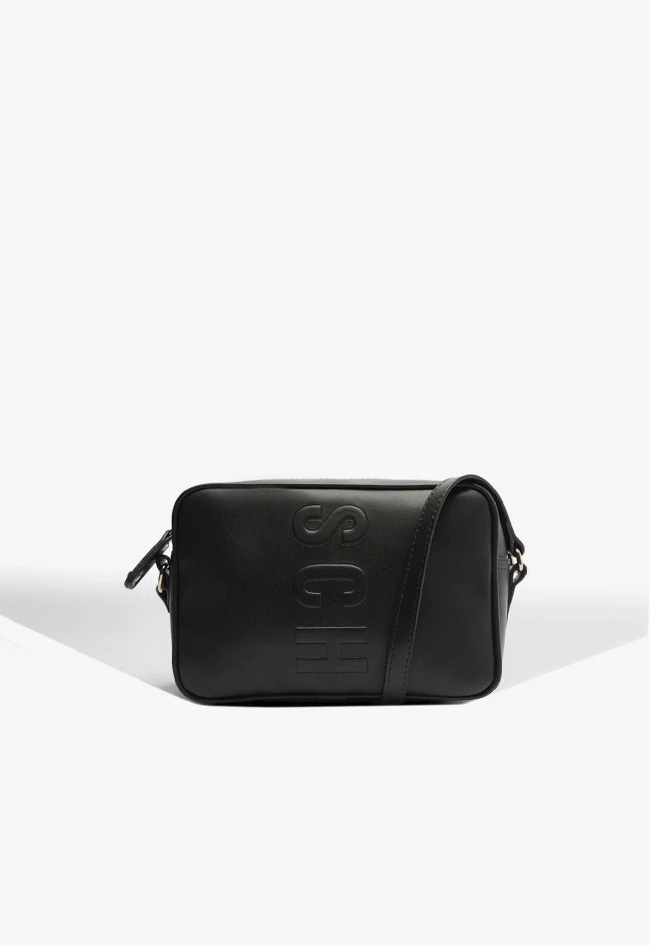 Bolsa Tiracolo Pequena Tassy Preta