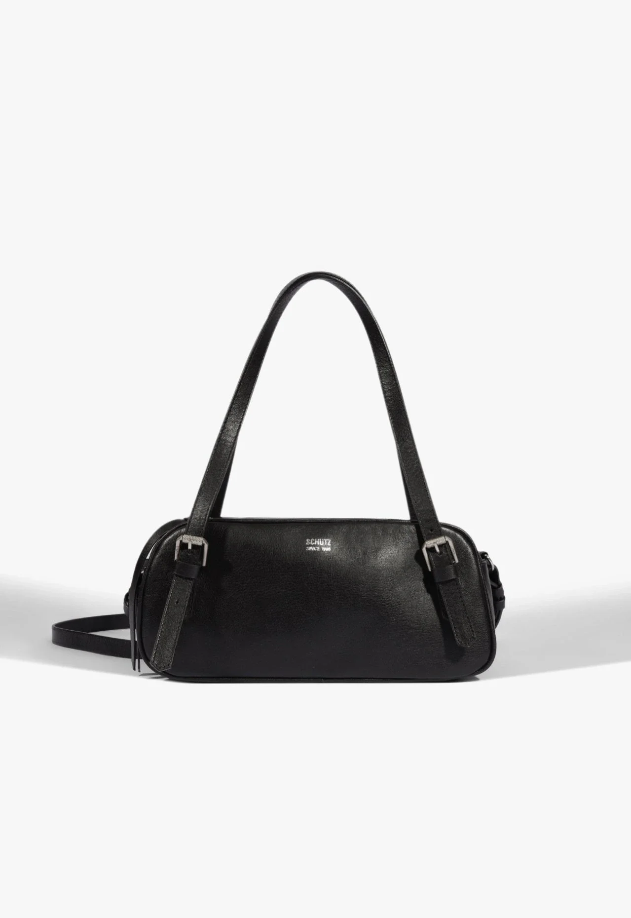 Bolsa Tote Ashley Média Couro Preta