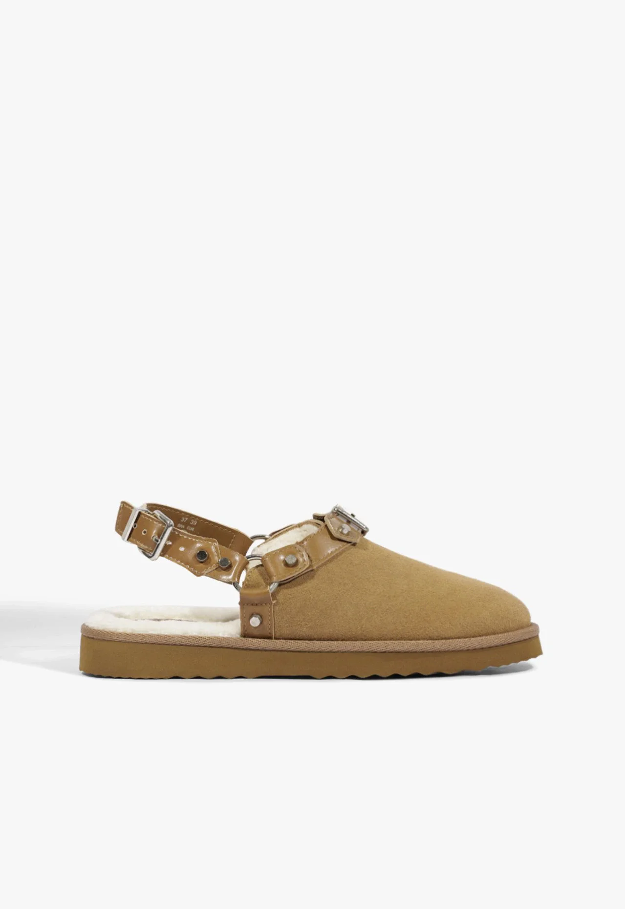 Mule Maple Couro Marrom Claro