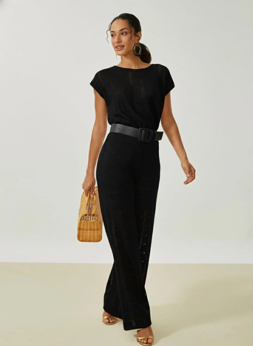 Calça Maria.Valentina Reta Alta Preto