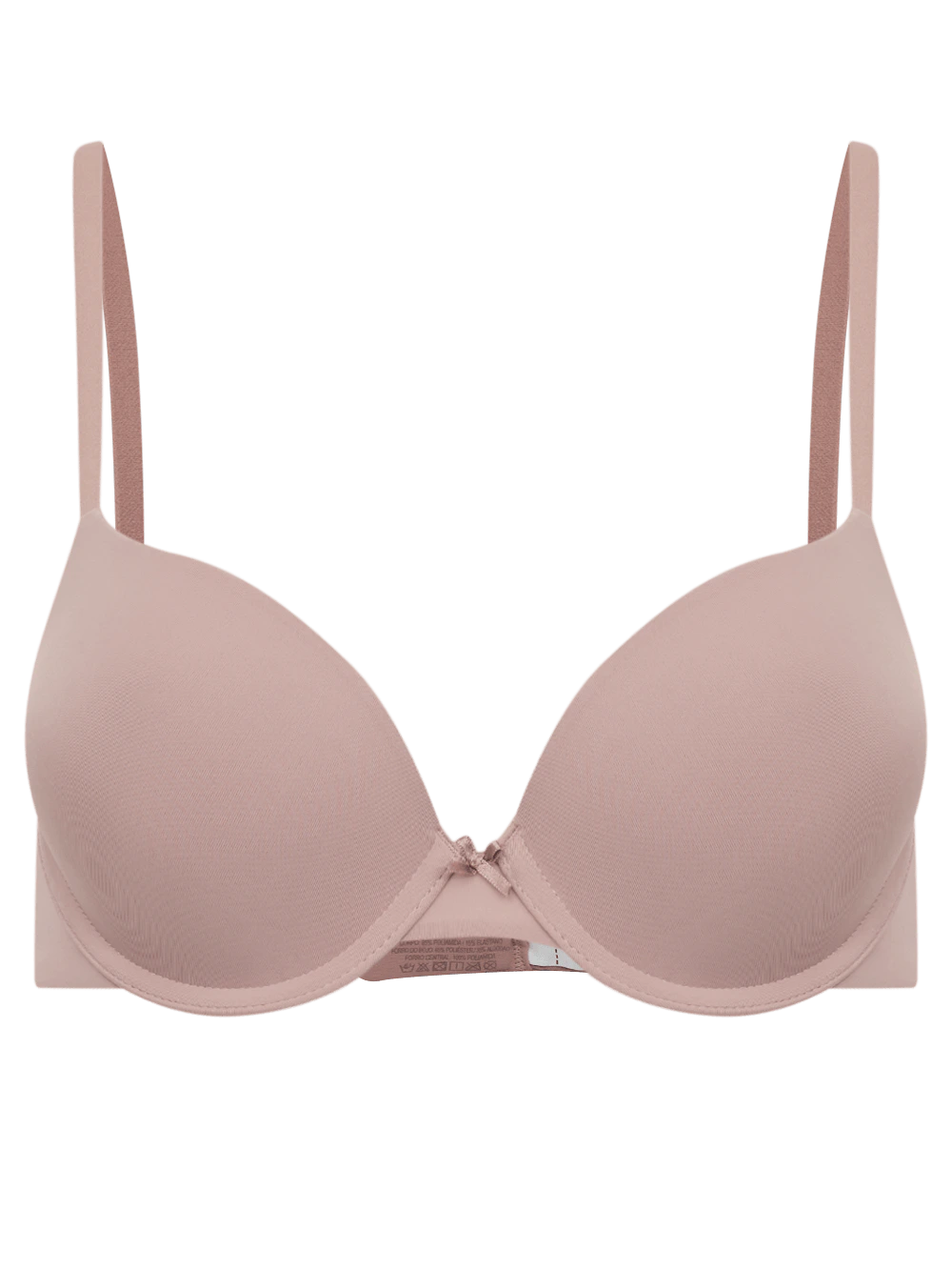 Sutiã Meia Taça Bojo Up Essentials Microfibra Quail