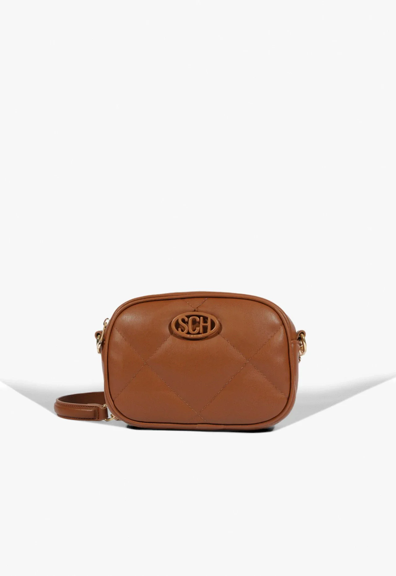 Bolsa Tiracolo Marina Pequena Marrom