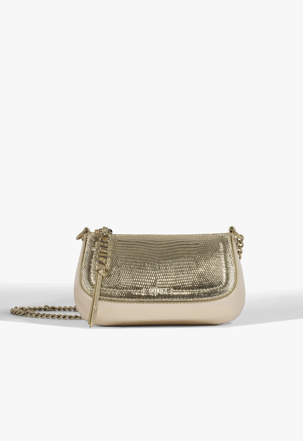 Bolsa Tiracolo Tina Pequena Dourada