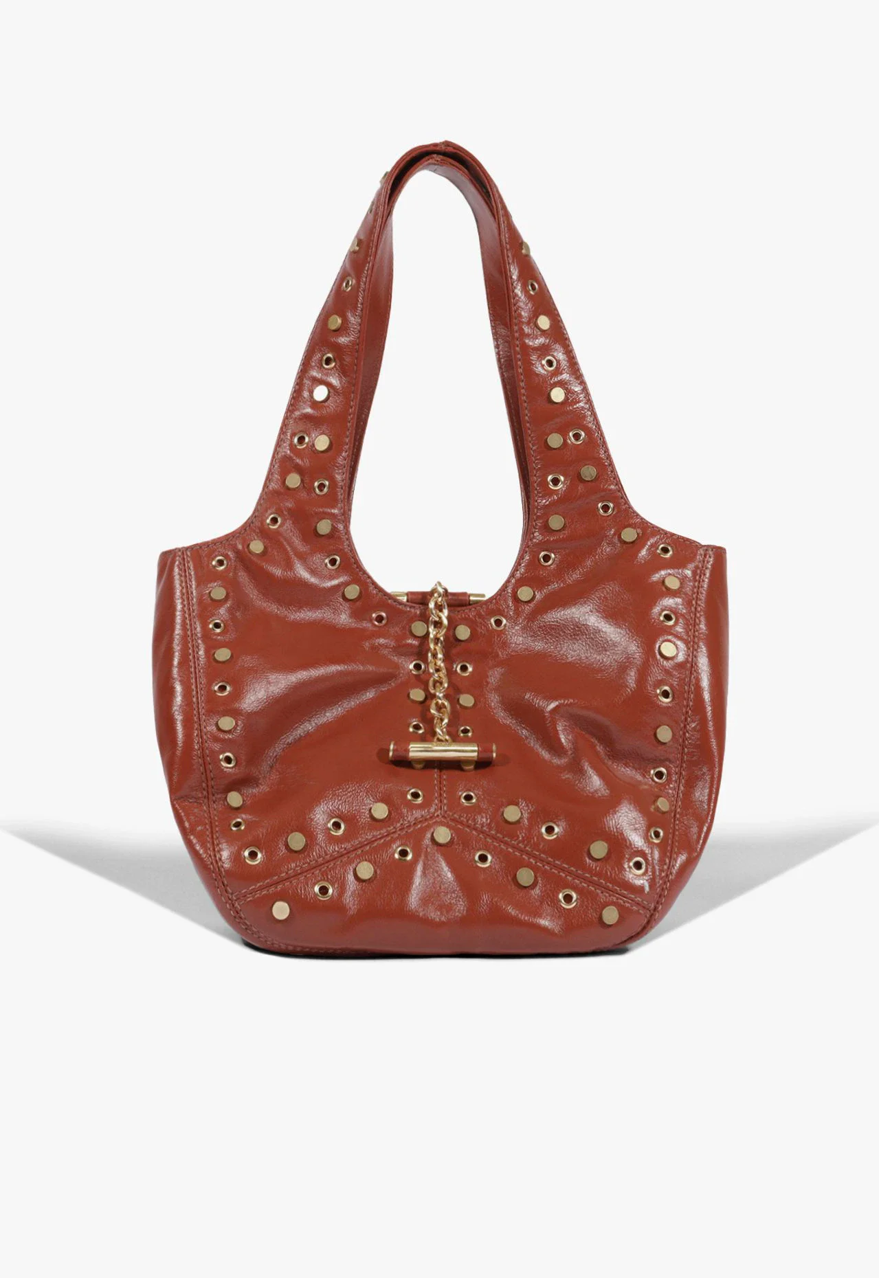 Bolsa Tote Ricci Grande Couro Marrom