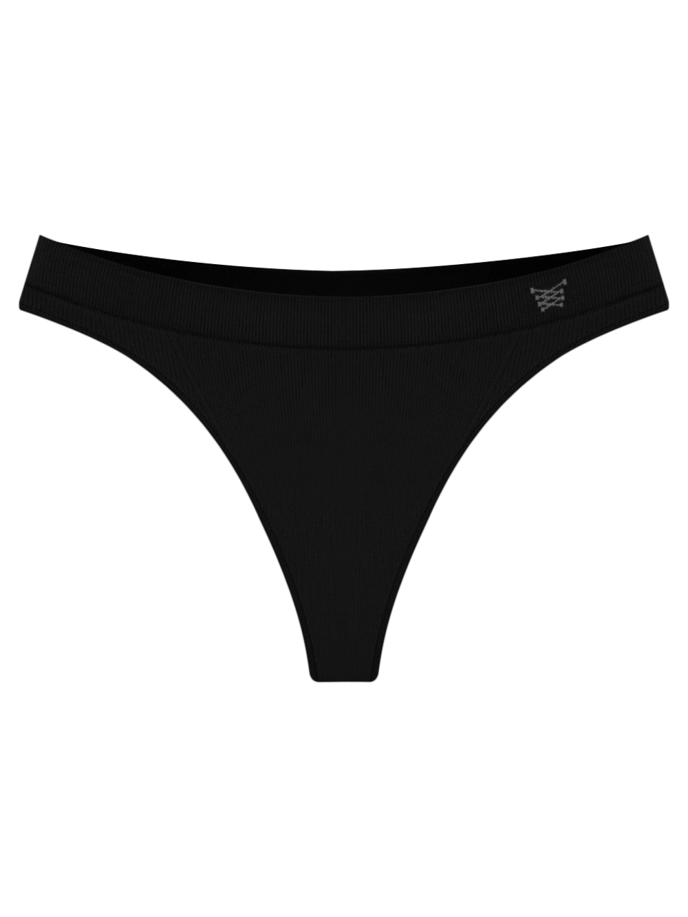 Calcinha Fio Sem Costura Seamless Preto