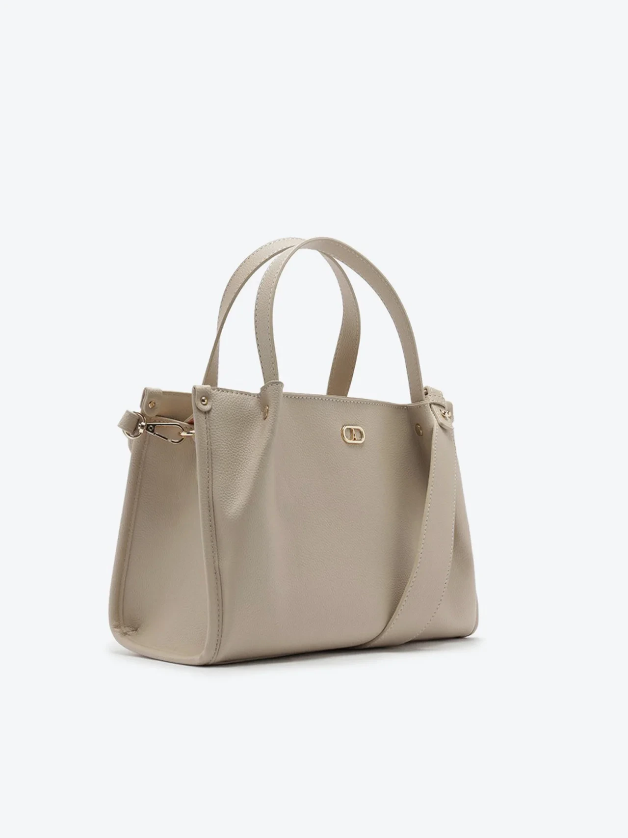 Bolsa Tote Média Shopper Cinza