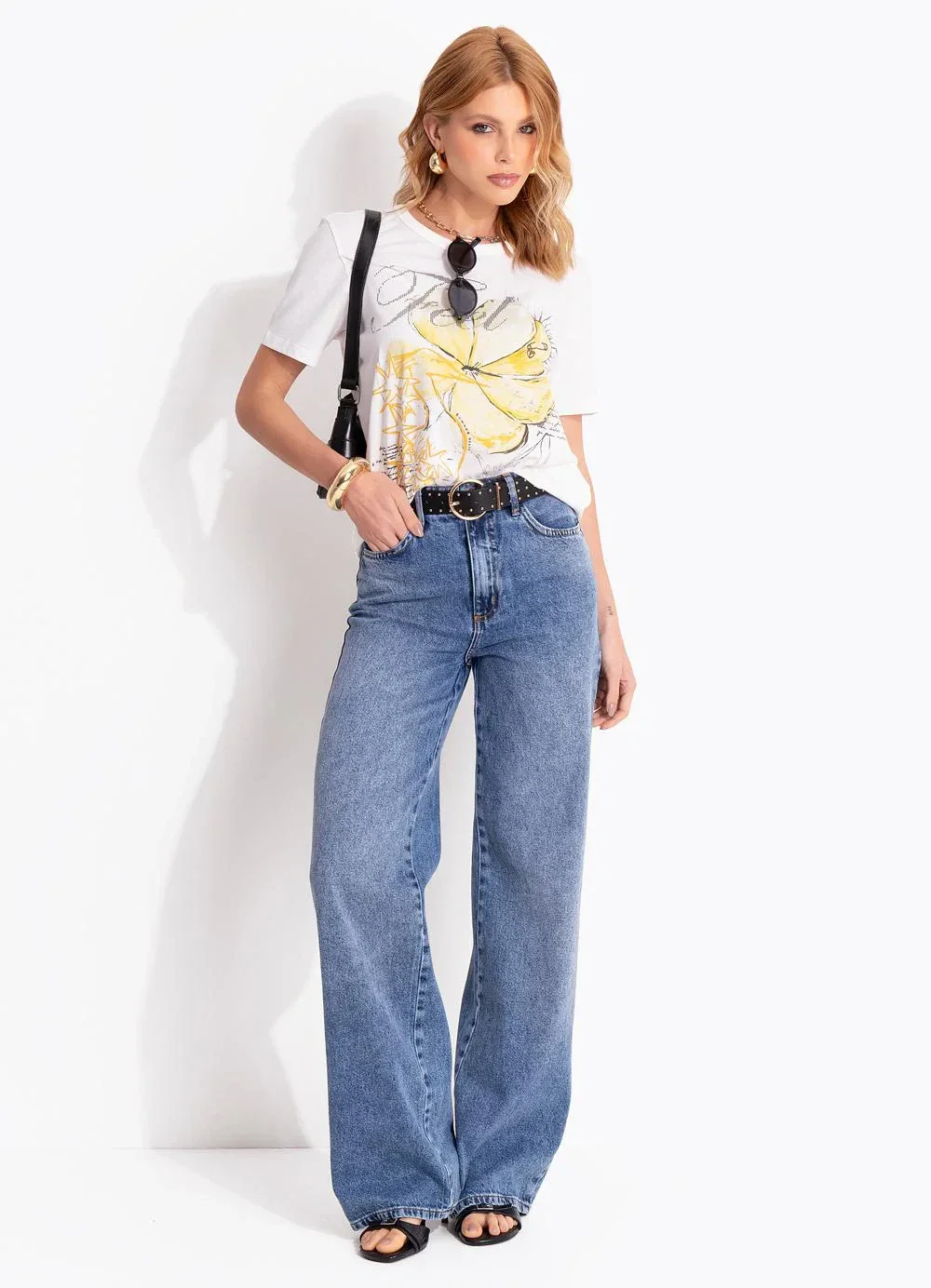 Colcci - Camiseta Off White