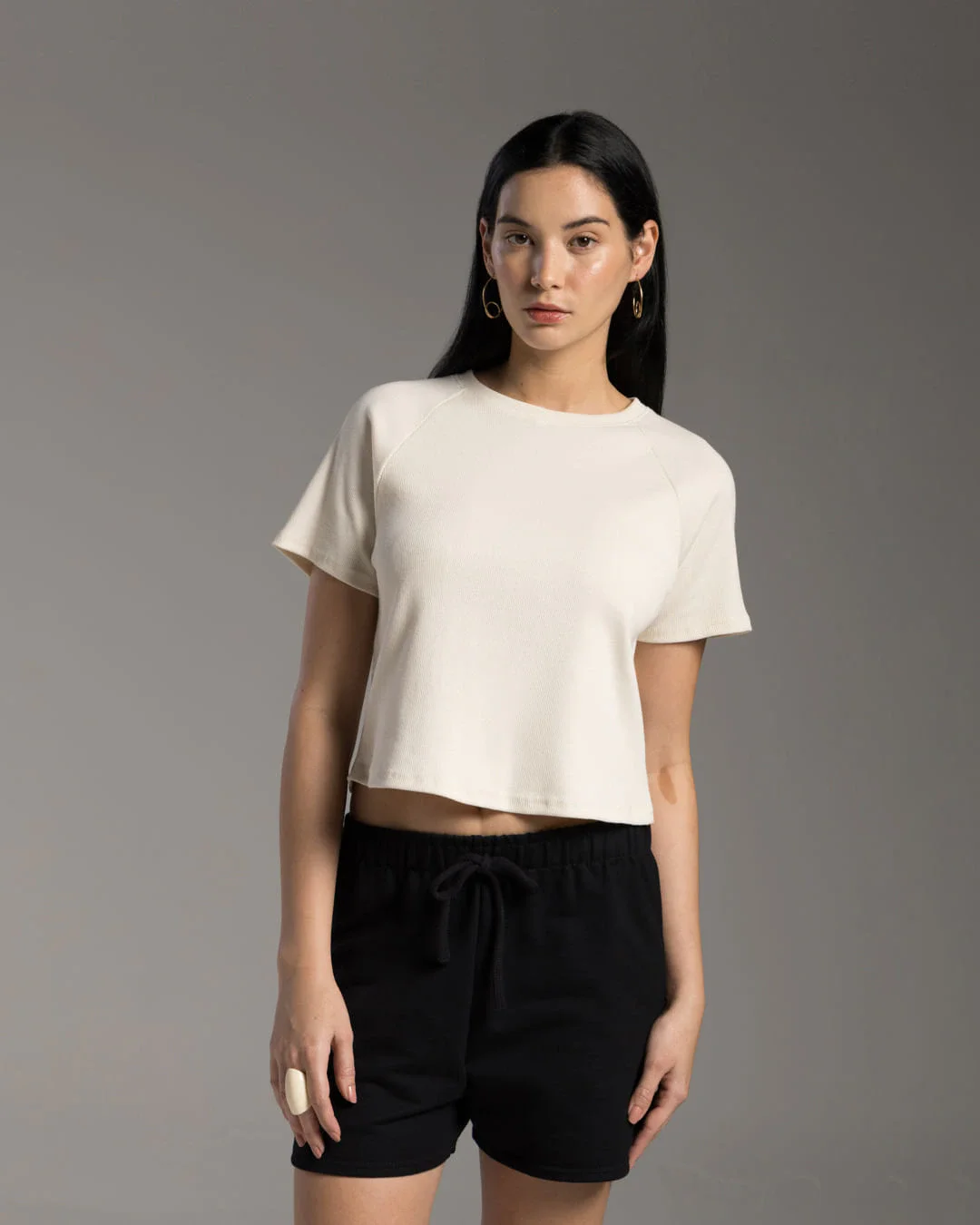 Tech T-Shirt Raglan Ribana Anti Odor Feminina - BASICAMENTE