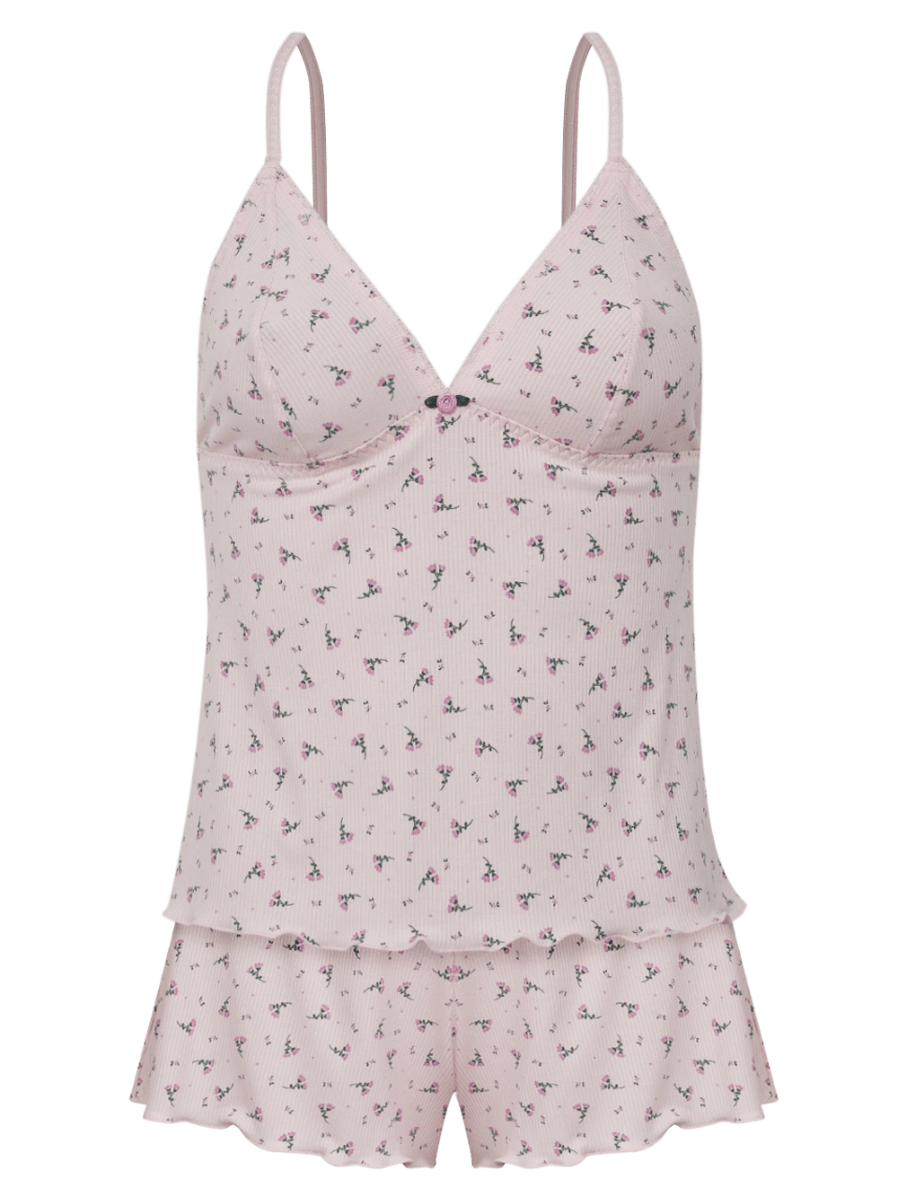Shortdoll Viscose Julia Rosa Pale Lilac
