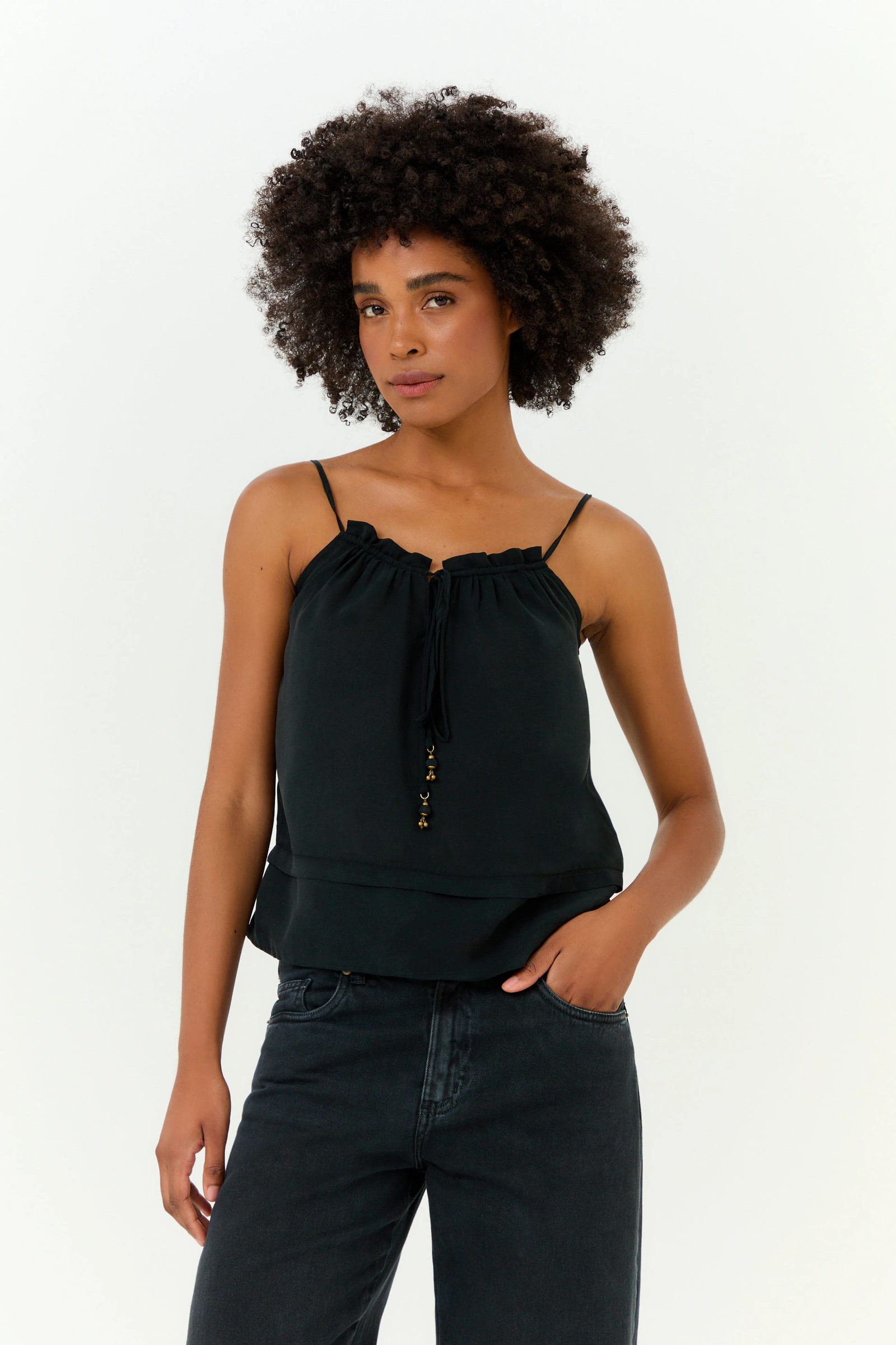 Blusa Alcinha Franzido