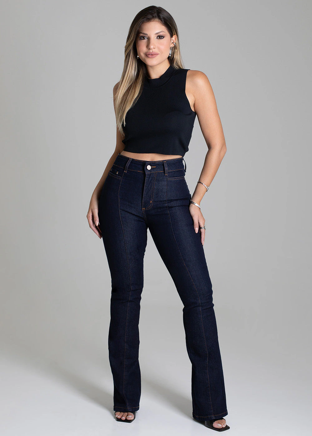 Calça Jeans Sawary Boot Cut - 279068 AZUL